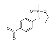 ethyl 4-nitrophenyl methylphosphonate Structure