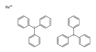 barium(2+),diphenylmethylbenzene Structure