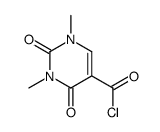 5-Pyrimidinecarbonyl chloride, 1,2,3,4-tetrahydro-1,3-dimethyl-2,4-dioxo- (9CI)结构式