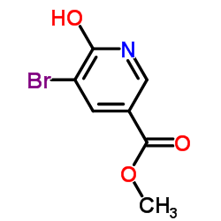 5-溴-6-羟基烟酸甲酯结构式