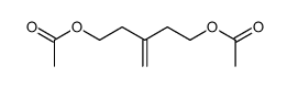 1,5-diacetoxy-3-methylenepentane结构式