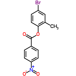 4-Bromo-2-methylphenyl 4-nitrobenzoate Structure