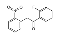 1-(2-fluorophenyl)-2-(2-nitrophenyl)ethanone Structure