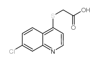2-(7-chloroquinolin-4-yl)sulfanylacetic acid Structure