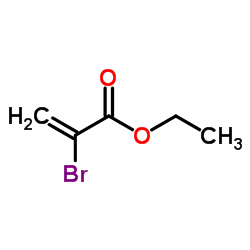 Ethyl 2-bromoacrylate structure
