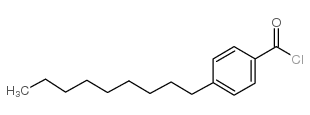 4-N-NONYLBENZOYL CHLORIDE structure
