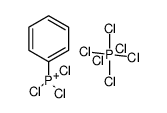 phenyltrichlorophosphonium hexachlorophosphorate结构式