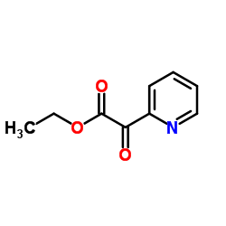 Ethyl oxo(2-pyridinyl)acetate Structure