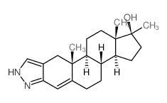 hydroxystenozole Structure