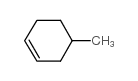 4-甲基-1-环己烯结构式