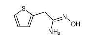 2-(2-噻吩基)羟基乙脒结构式