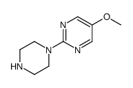 5-甲氧基-2-(哌嗪-1-基)嘧啶结构式