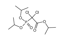 1-methylethyl-2,2-dichloro-2[di-(1-methylethoxy)-phosphinyl]acetate结构式