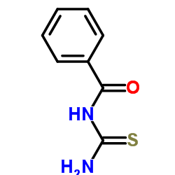 N-苯甲酰硫脲结构式