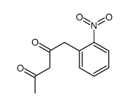 1-(2-nitrophenyl)pentane-2,4-dione结构式