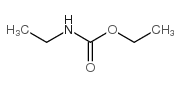 Carbamic acid,N-ethyl-, ethyl ester Structure