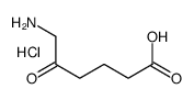 6-amino-5-oxohexanoic acid,hydrochloride Structure