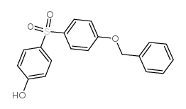 4-[(4-Benzyloxyphenyl)sulfonyl]phenol Structure