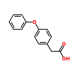 (4-Phenoxyphenyl)acetic acid Structure