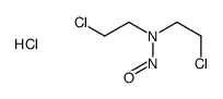 bis(2-chloroethyl)-nitrosoazanium,chloride Structure