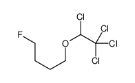 4-Fluorobutyl 1,2,2,2-tetrachloroethyl ether Structure