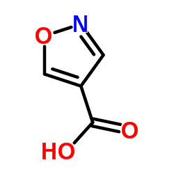 4-Isoxazolecarboxylic acid structure
