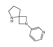 2-pyridin-3-yl-2,5-diazaspiro[3.4]octane结构式