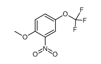 1-methoxy-2-nitro-4-(trifluoromethoxy)benzene结构式