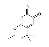 3,5-Cyclohexadiene-1,2-dione,4-(1,1-dimethylethyl)-5-ethoxy-(9CI)结构式