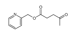 4-oxopentanoic acid 2-pyridinylmethyl ester Structure