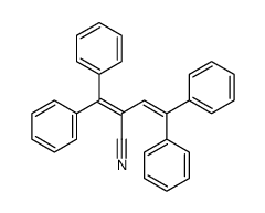 2-benzhydrylidene-4,4-diphenylbut-3-enenitrile结构式