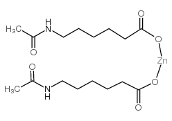 醋氨己酸锌结构式