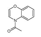 1-(1,4-benzoxazin-4-yl)ethanone结构式