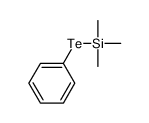trimethyl(phenyltellanyl)silane结构式