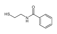 N-(2-Sulfanylethyl)benzamide Structure