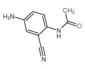 N1－(4－氨基－2－苯腈)乙酰胺结构式