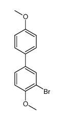 3-bromo-4,4'-dimethoxybiphenyl Structure