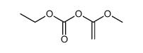ethyl α-methoxyvinyl carbonate Structure