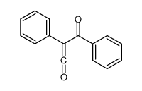 2,3-diphenylprop-1-ene-1,3-dione结构式