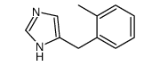 4-(2-METHYL-BENZYL)-1H-IMIDAZOLE结构式
