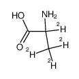 dl-alanine-2,3,3,3-d4 Structure