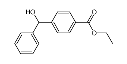 ethyl 4-(hydroxy(phenyl)methyl)benzoate结构式