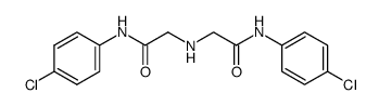 iminodi-acetic acid bis-(4-chloro-anilide)结构式