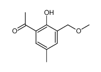 2'-hydroxy-5'-methyl-3'-methoxymethylacetophenone Structure