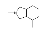 2,4-dimethyl-1,3,3a,4,5,6,7,7a-octahydroisoindole结构式