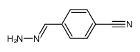 Benzonitrile, 4-(hydrazonomethyl)- (9CI)结构式