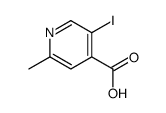 5-iodo-2-methylpyridine-4-carboxylic acid Structure