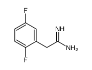 2,5-二氟苯乙脒结构式