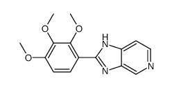 2-(2,3,4-trimethoxyphenyl)-3H-imidazo[4,5-c]pyridine Structure