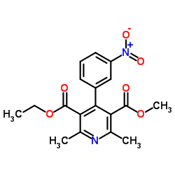 Dehydronitrendipine Structure